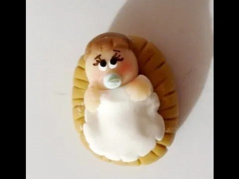 Nacimiento Navideño porcelana fria paso a paso - Niño dios ... Nacimiento Navideño porcelana fria paso a paso - Niño dios ...