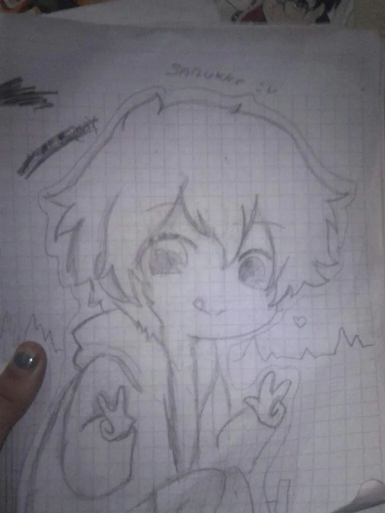 nagisa en hoja cuadriculada :v | Arte Anime Amino Amino nagisa en hoja cuadriculada :v | Arte Anime Amino Amino