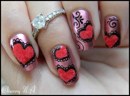 Nail art saint valentin - Nail Art Gallery