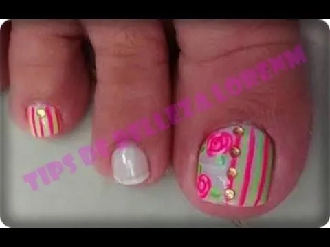 NAIL. DIY. UÑAS DECORADAS CON ROSAS VINTAGE "TIPS DE BELLEZA ... NAIL. DIY. UÑAS DECORADAS CON ROSAS VINTAGE "TIPS DE BELLEZA ...