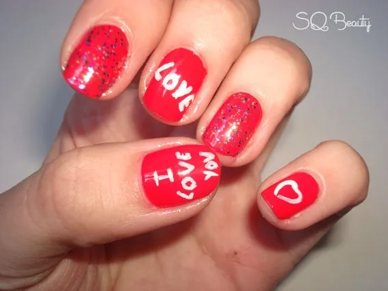 Nail Friday 3 manicuras fáciles para San Valentin - SQ Beauty