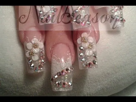 Nailseason Iris uñas de novia acrilicas esculturales y de tip 2014 ...