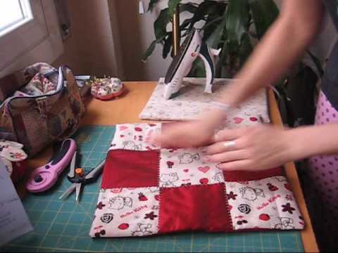 nairamkitty crafts: Tutorial funda de cojin en patchwork (cortar y ...