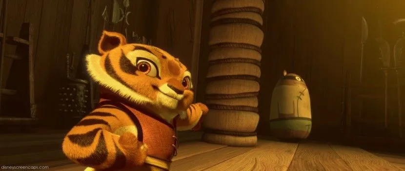 namalam: Little Tai Lung and Tigress. D'ohh... - Demons Dance Alone