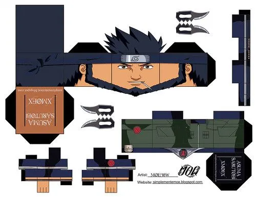 Naruto para armar - Imagui