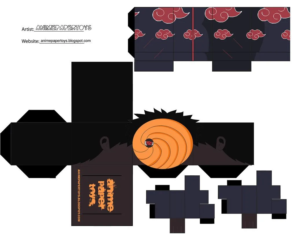 Naruto Muñecos armables - Otaku Zone