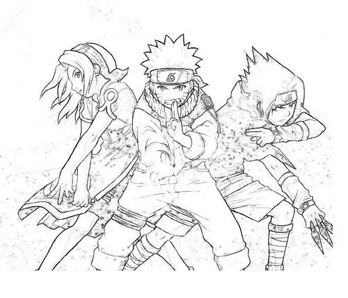 NARUTO SHIPPUDEN PARA COLORIR :: Avaré - Guia Avaré Guia Oficial ...