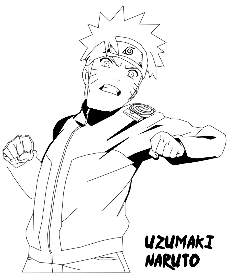 naruto shippuuden line art by davilboy fan art manga anime digital ...