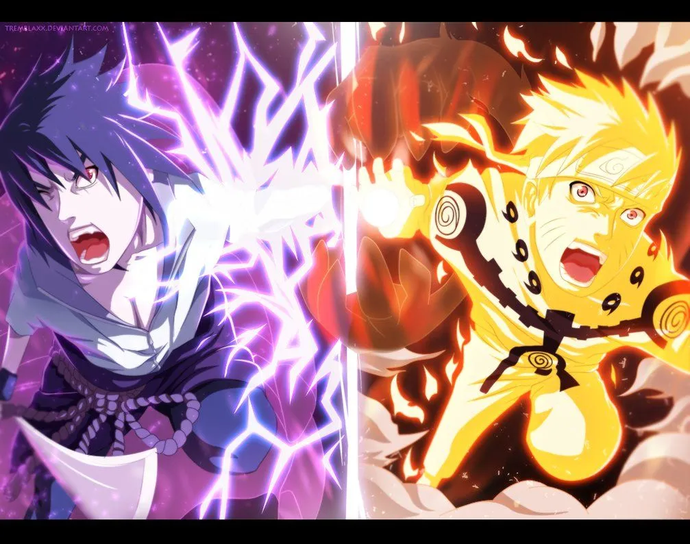 Naruto shuppuden and Sasuke Uchija | Denis Francisco
