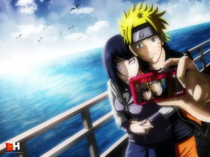 Naruto taking a selfie of him and Hinata | Naruto | Pinterest ... Naruto taking a selfie of him and Hinata | Naruto | Pinterest ...
