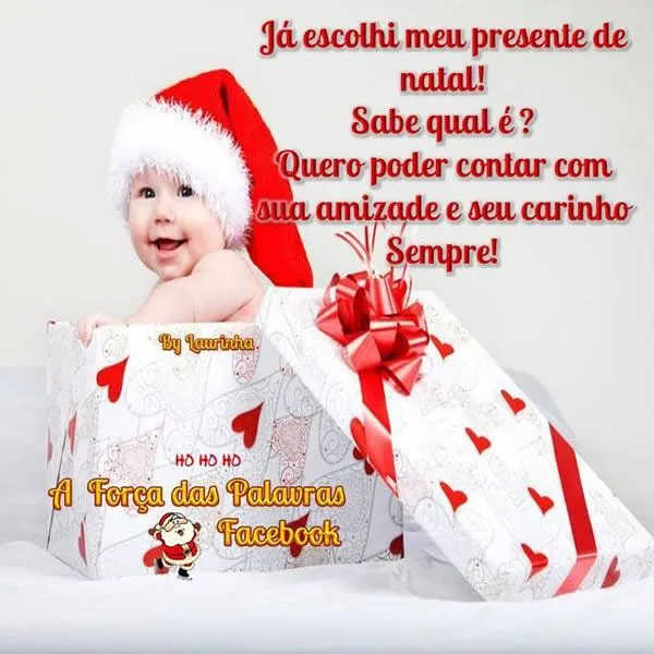 Natal entre Amigos - Imagens, Mensagens e Frases para Facebook