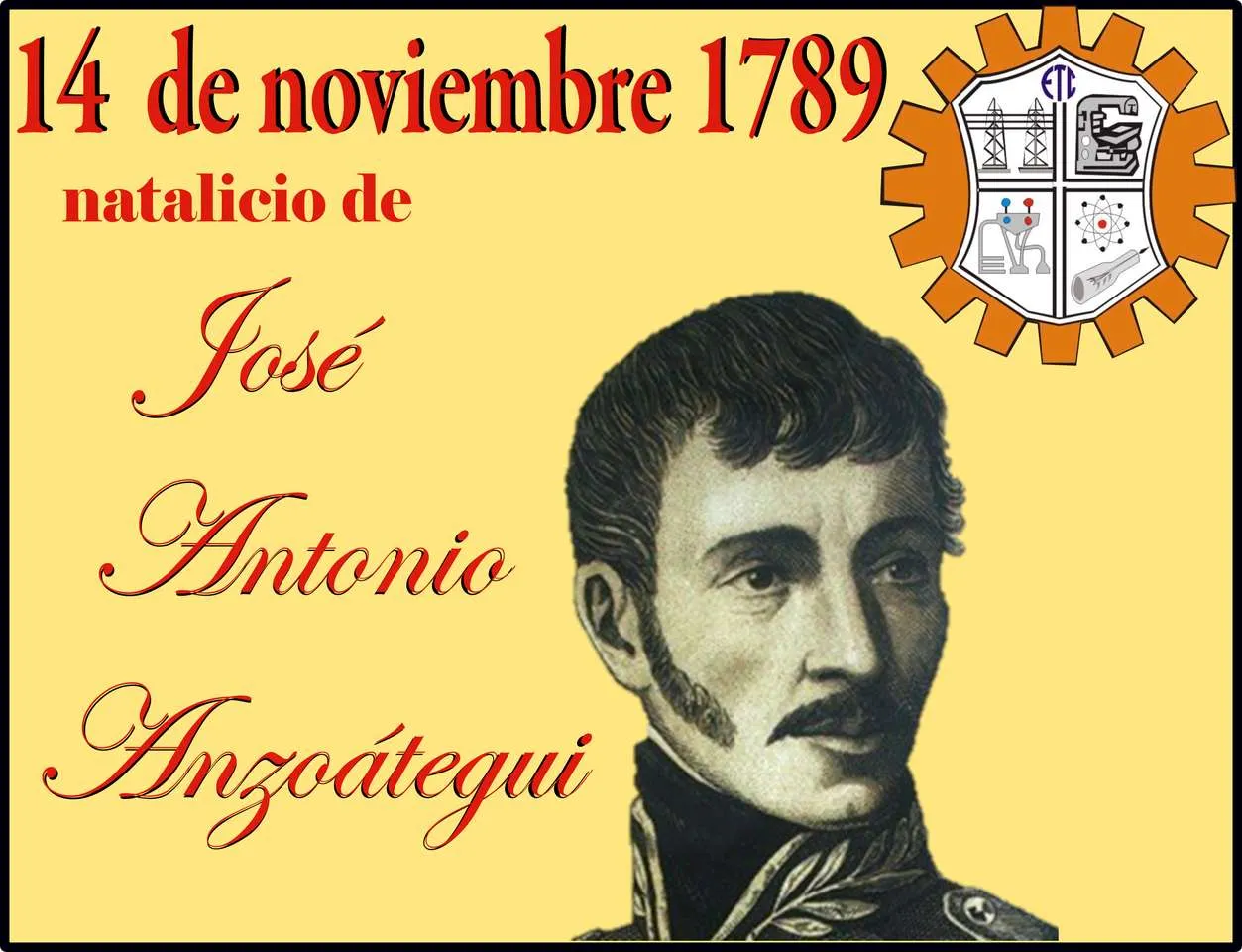 Natalicio de José Antonio Anzoátegui. - rompecabezas en línea