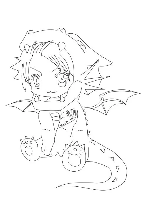 Natsu Dragneel para colorear. by RaquelRandomRainbow on DeviantArt Natsu Dragneel para colorear. by RaquelRandomRainbow on DeviantArt
