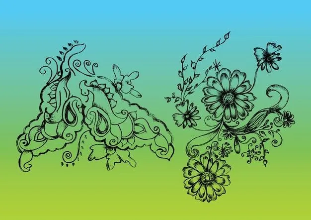 la naturaleza de dibujo vectorial | Descargar Vectores gratis