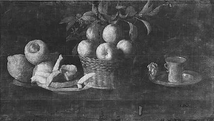 Naturaleza muerta con limones, naranjas y una rosa | Francisco de ...