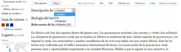 iNaturalist.org · Especies