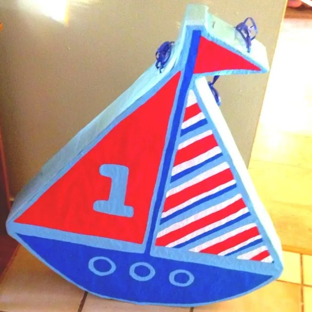 Nautical Piñata | René Alejandro's 1st Birthday | Pinterest | Nautical