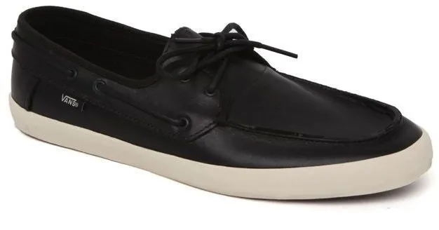 Náuticos de Cuero Negros de Vans: dónde comprar y cómo combinar