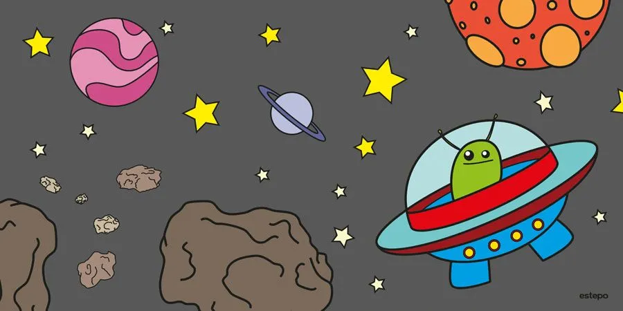 Imagenes de nave espacial caricatura - Imagui