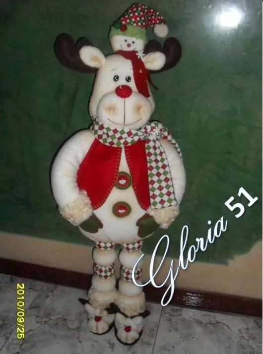 navidad 2010 reno estilo country | Pinceladas y mucho más navidad 2010 reno estilo country | Pinceladas y mucho más