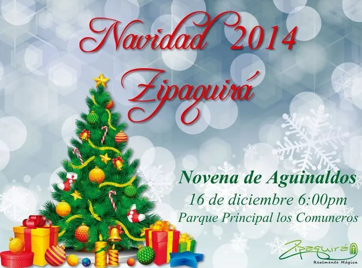 Navidad   en   #  Zipaquira   con la primera novena de aguinaldos ...