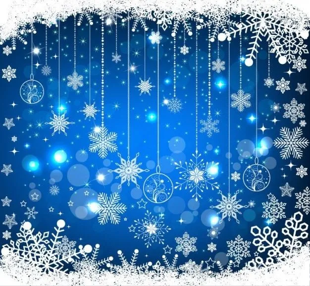 Navidad azul de fondo vector | Descargar Vectores gratis Navidad azul de fondo vector | Descargar Vectores gratis