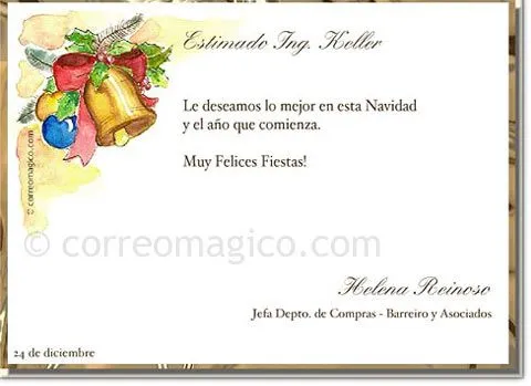 navidad campana - Tarjetas para imprimir GRATIS en tu casa en www ...