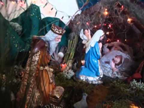 NAVIDAD ¿como ARMAR un nacimiento NAVIDEÑO !!!!!!! facilito ...