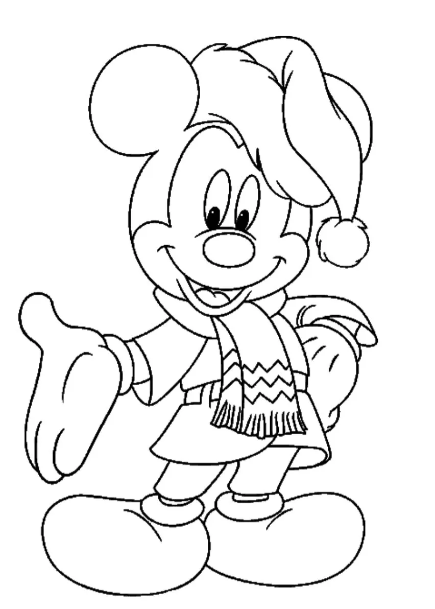 Navidad, dibujos de Mickey Mouse 2021 - TODO NAVIDAD