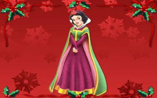 Princesas Disney en Navidad. Snow White - Fondos de Pantalla ... Princesas Disney en Navidad. Snow White - Fondos de Pantalla ...