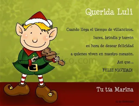 navidad duende - Tarjetas para imprimir GRATIS en tu casa en www ... navidad duende - Tarjetas para imprimir GRATIS en tu casa en www ...