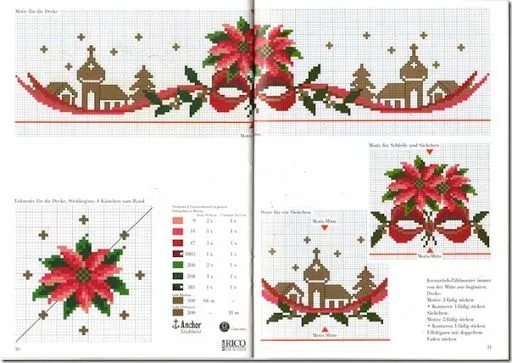 Navidad esquemas punto de cruz gratis | Divertidas de Navidad