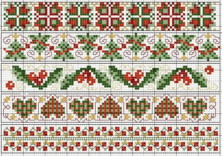 8 - navidad - lilitaller1205 | Muestrario punto de cruz, Cenefas punto de cruz, Manteles punto de cruz 8 - navidad - lilitaller1205 | Muestrario punto de cruz, Cenefas punto de cruz, Manteles punto de cruz
