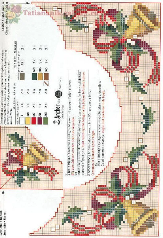 NAVIDAD MANTELES, CENEFAS Y PIE DE ARBOL PUNTO EN CRUZ (pág. 6 ... NAVIDAD MANTELES, CENEFAS Y PIE DE ARBOL PUNTO EN CRUZ (pág. 6 ...