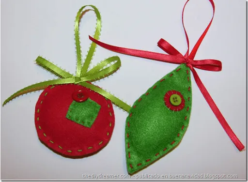 BUENA NAVIDAD: manualidades fieltro | Buena Navidad BUENA NAVIDAD: manualidades fieltro | Buena Navidad