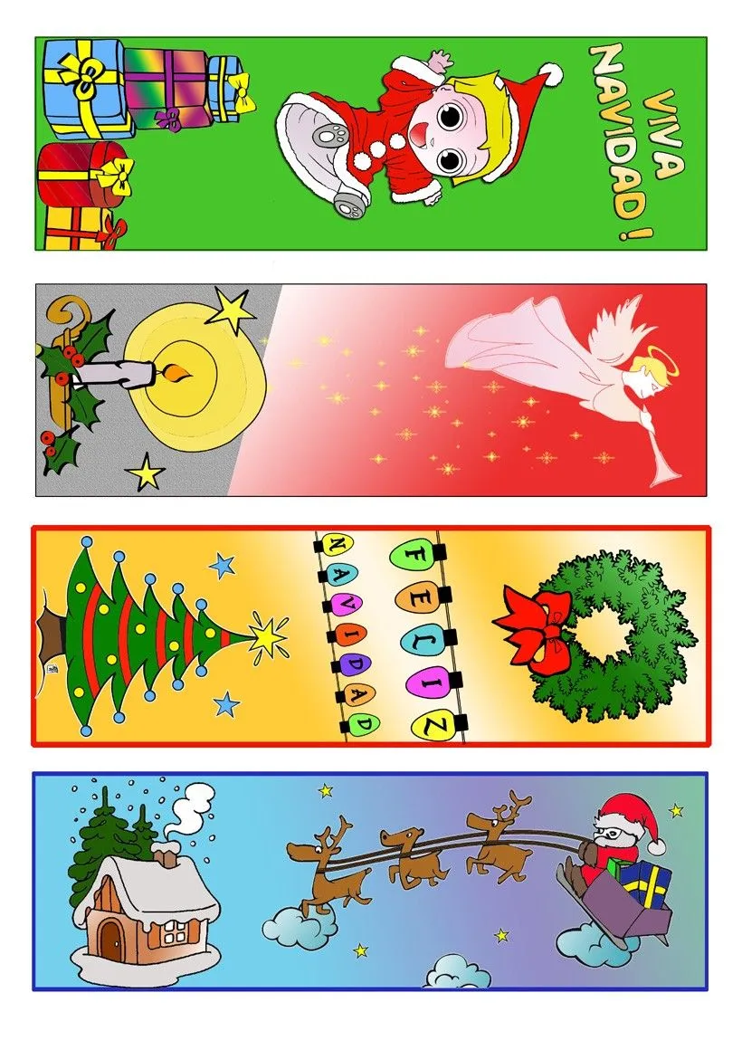 de Navidad y marcadores de libros para regalar - ¡Yodibujo, la web de ... de Navidad y marcadores de libros para regalar - ¡Yodibujo, la web de ...