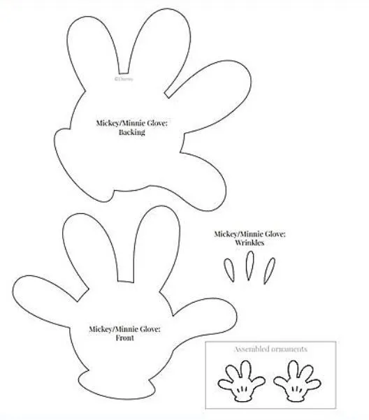 ❀◕‿◕❀ NAVIDAD con Motivos de Disney | Natal do mickey mouse, Luva do mickey, Aniversário do minnie mouse ❀◕‿◕❀ NAVIDAD con Motivos de Disney | Natal do mickey mouse, Luva do mickey, Aniversário do minnie mouse
