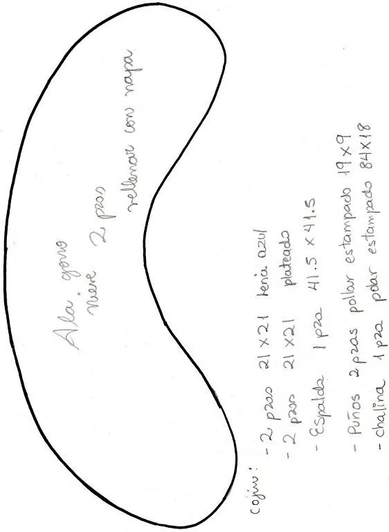 moldes pano lency | Aprender manualidades es facilisimo.com