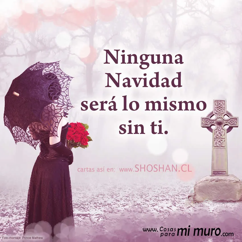 En Navidad es cuando más recordamos a los fallecidos En Navidad es cuando más recordamos a los fallecidos