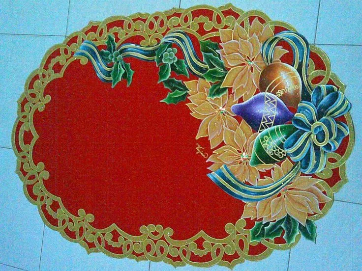 Navidad. Técnica de Pirograbado | pintura en telas | Pinterest