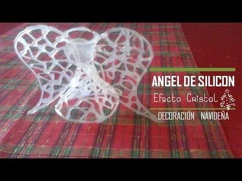 NAVIDAD||Ángeles de Silicón | Efecto cristal | Esferas - YouTube NAVIDAD||Ángeles de Silicón | Efecto cristal | Esferas - YouTube