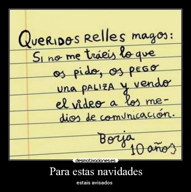 Para estas navidades | Desmotivaciones