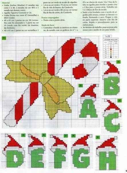 esquemas punto cruz (2) | Aprender manualidades es facilisimo.com esquemas punto cruz (2) | Aprender manualidades es facilisimo.com