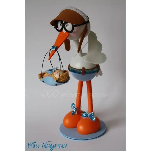 Mis Naynas: FOFUCHA CIGÜEÑA NACIMIENTO NIÑO Mis Naynas: FOFUCHA CIGÜEÑA NACIMIENTO NIÑO