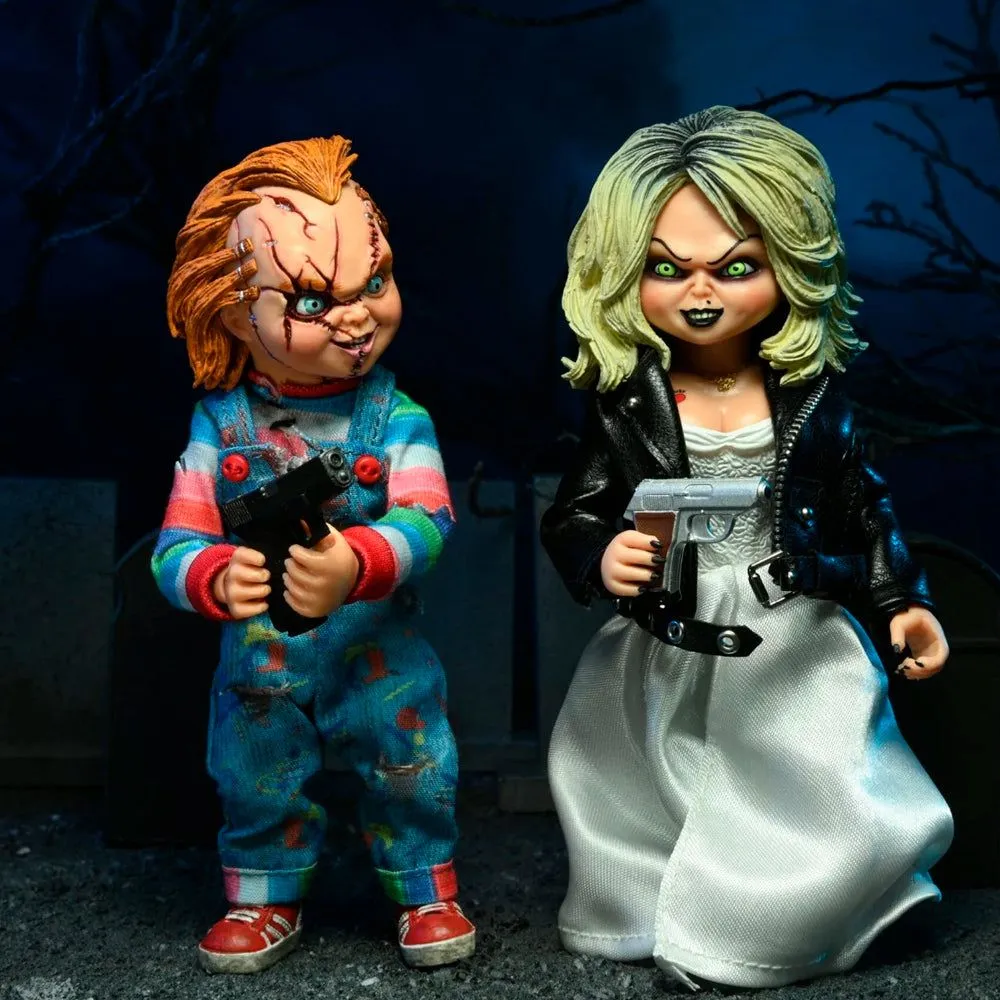 Neca - Novia de Chucky - Chucky y Tiffany 8 Pulgadas – Tierra 2.0 Neca - Novia de Chucky - Chucky y Tiffany 8 Pulgadas – Tierra 2.0
