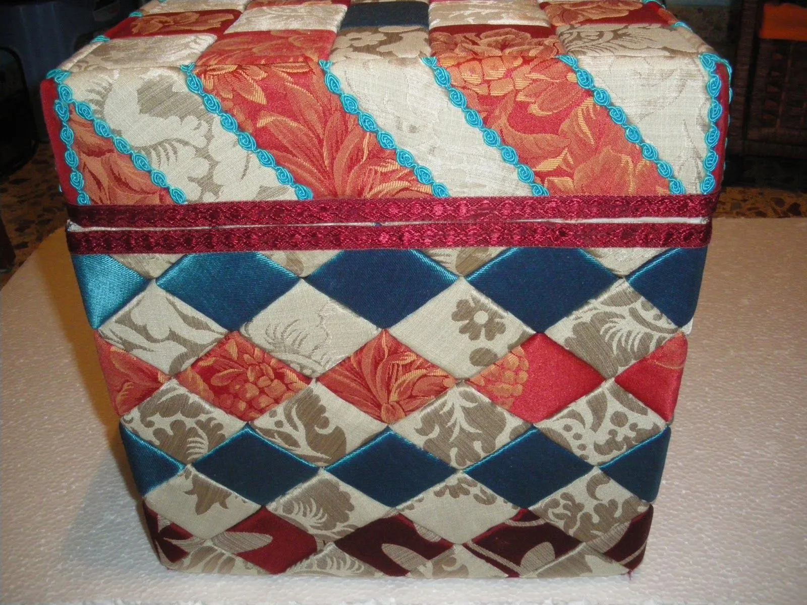 NECESIDAD DE CREAR: Patchwork sin aguja