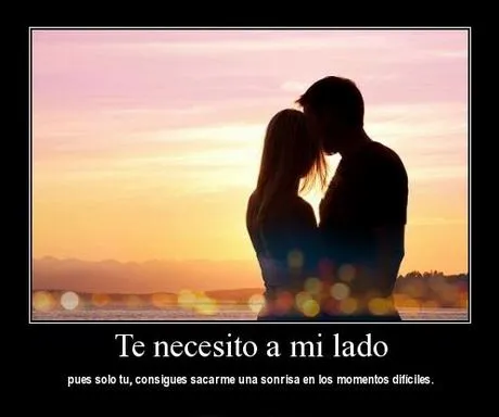 Te necesito a mi lado | Te Amo Web - Imagenes de amor Te necesito a mi lado | Te Amo Web - Imagenes de amor