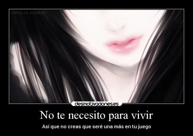 No te necesito para vivir | Desmotivaciones No te necesito para vivir | Desmotivaciones