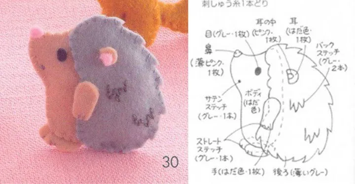 Negocio Propio: Animalitos y personajes en fieltro