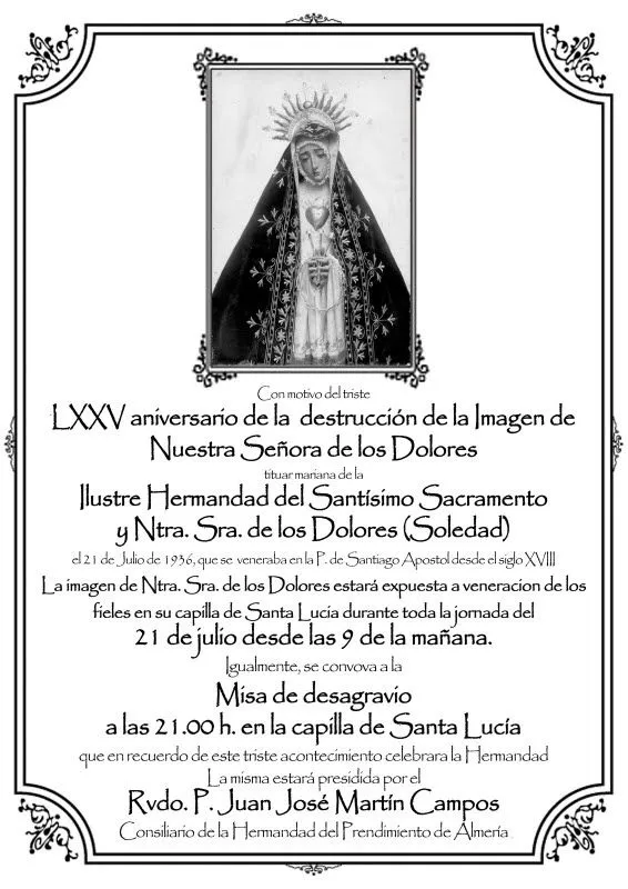 Negra Pasión Cofrade: julio 2011